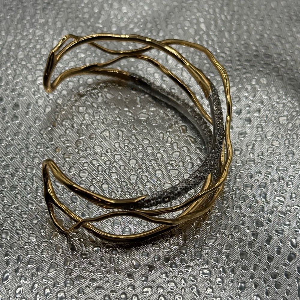 Alexis Bittar Solanales Crystal Cuff Bracelet - Picture 5 of 11